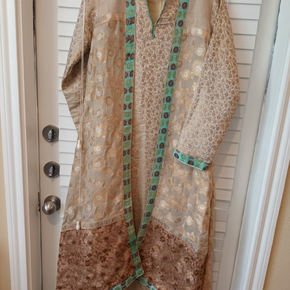 Pakistani formal shirt.